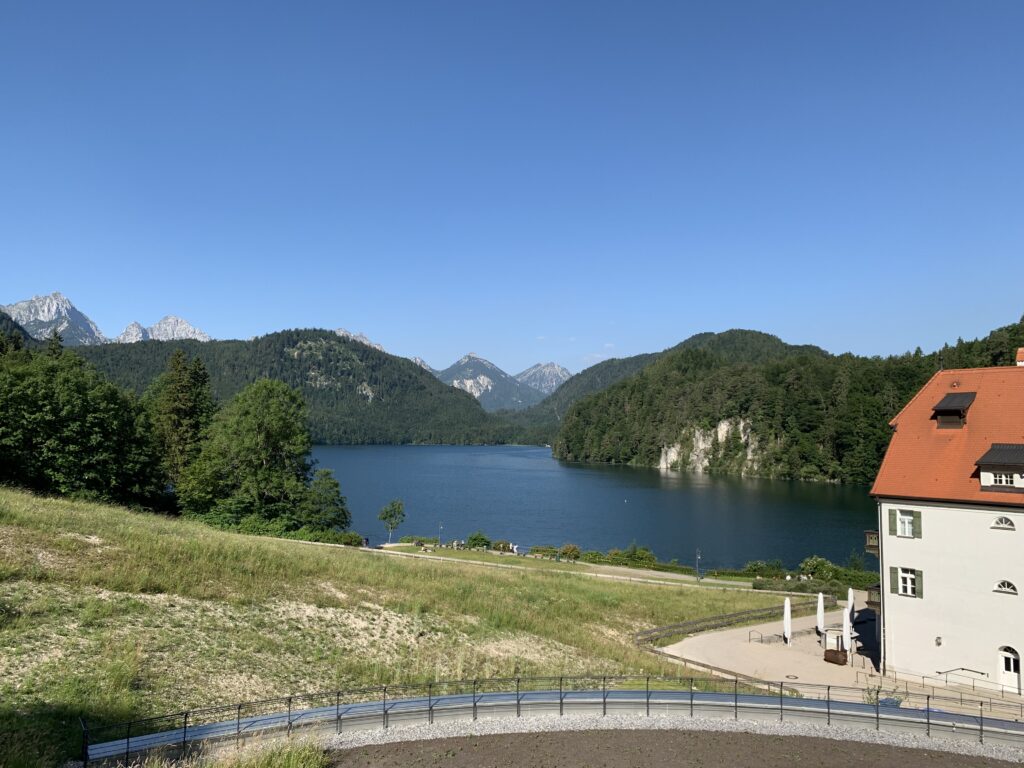 View of the Alpsee from Ameron Neuschwanstein room 311